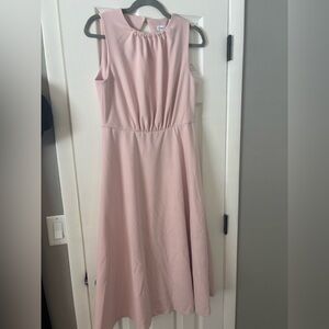 Calvin Klein Soft Pink Midi Dress